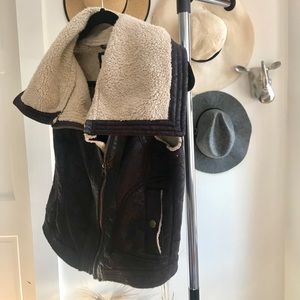 Bar III Faux Fur Vest